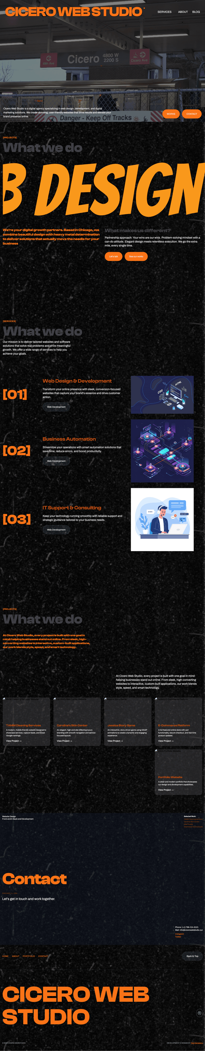 Cicero Web Studio